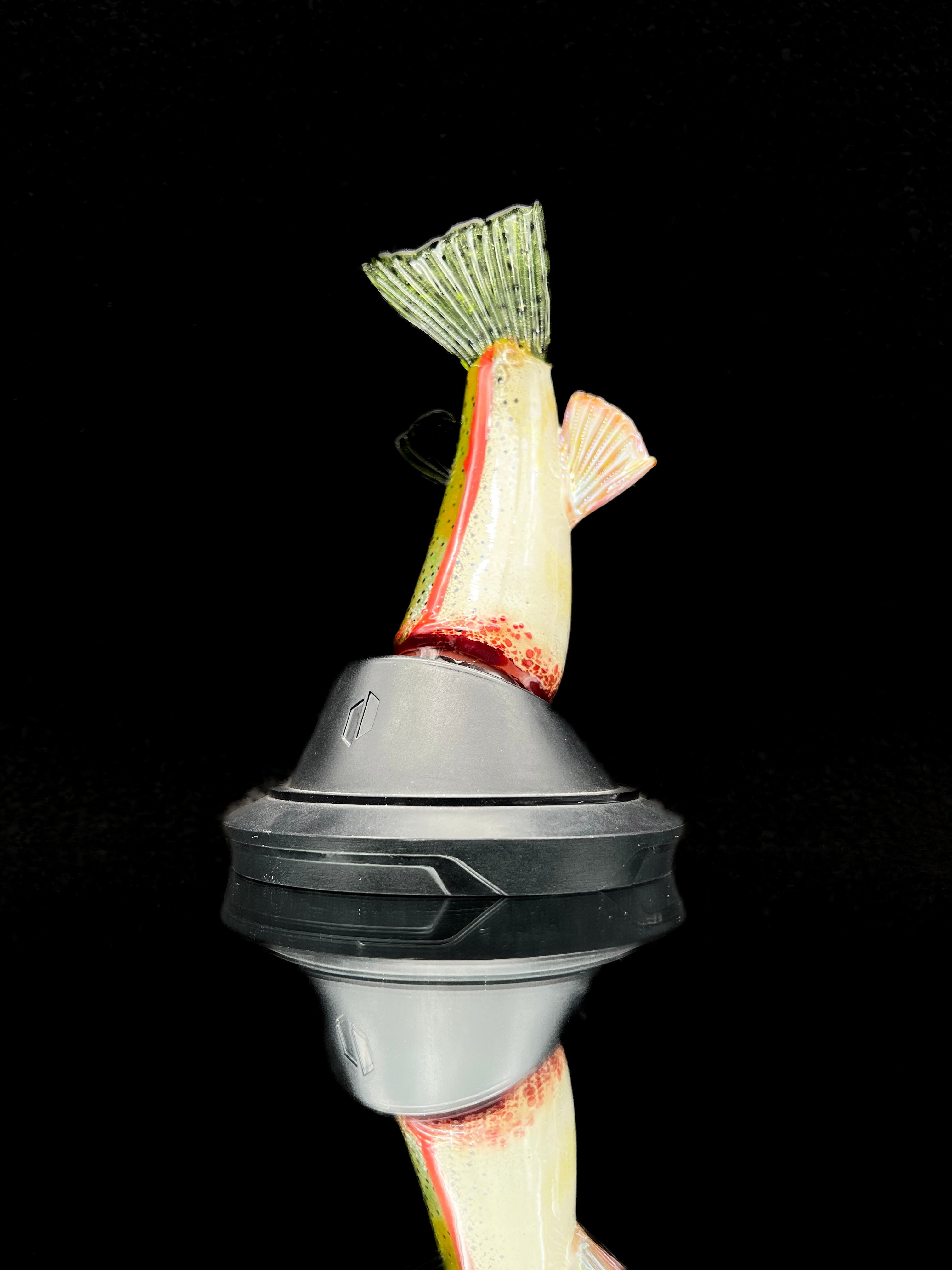 Trapper Studios Puffco Peak Rainbow Trout Tail