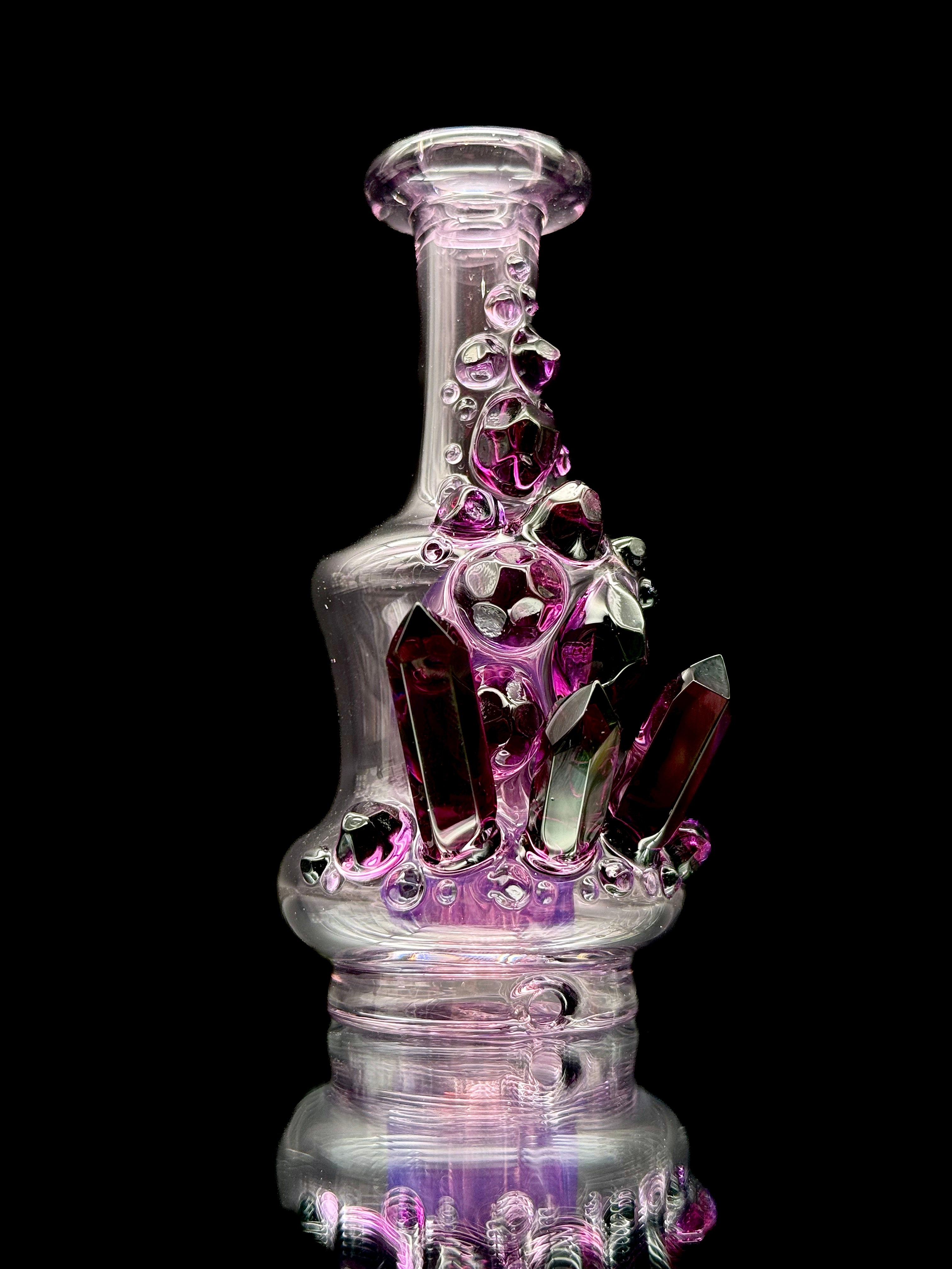 Northern Waters Glass Crystal Cluster Peak Top