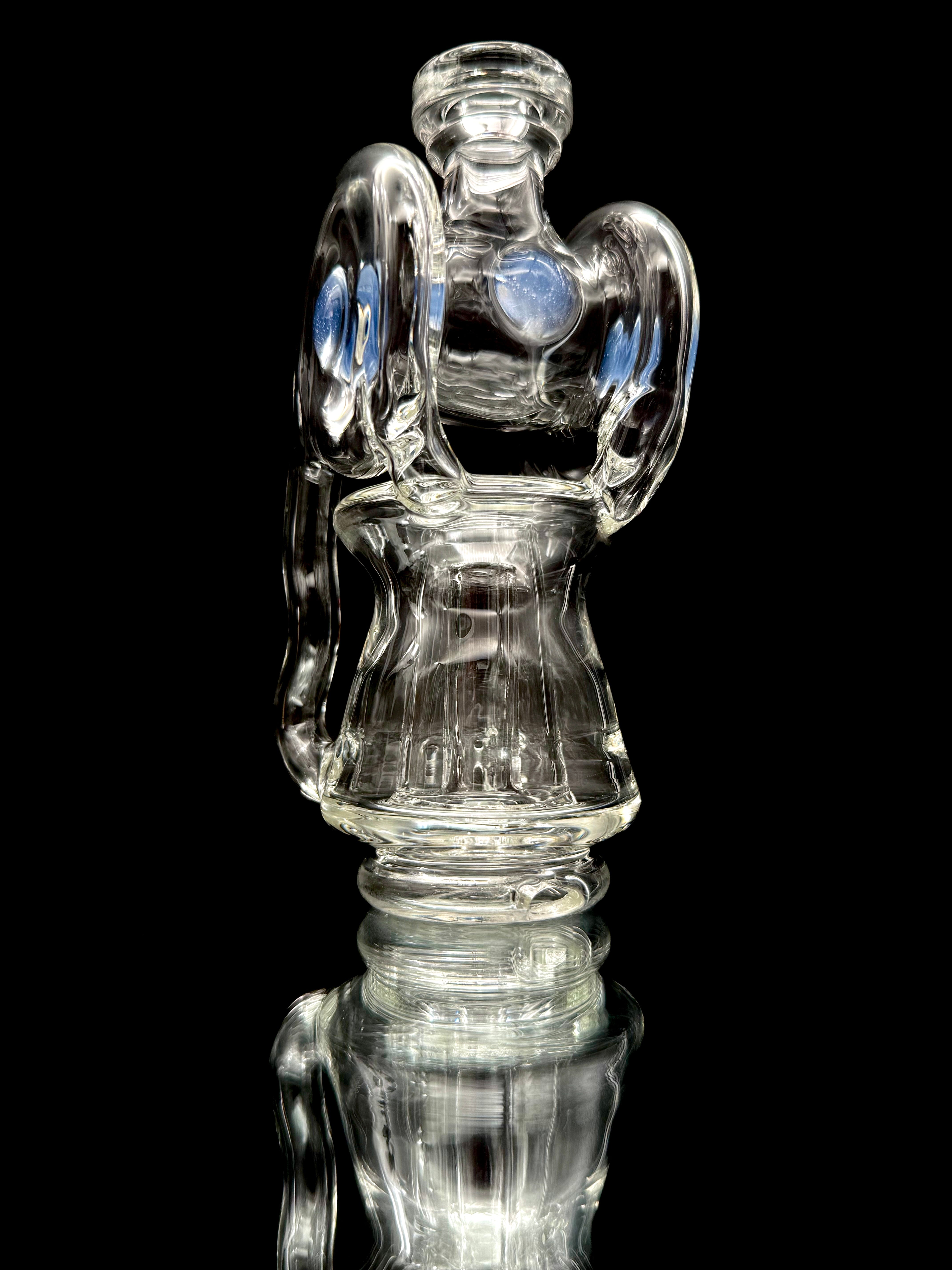 Ery Glass Double Disk Recycler Peak Top