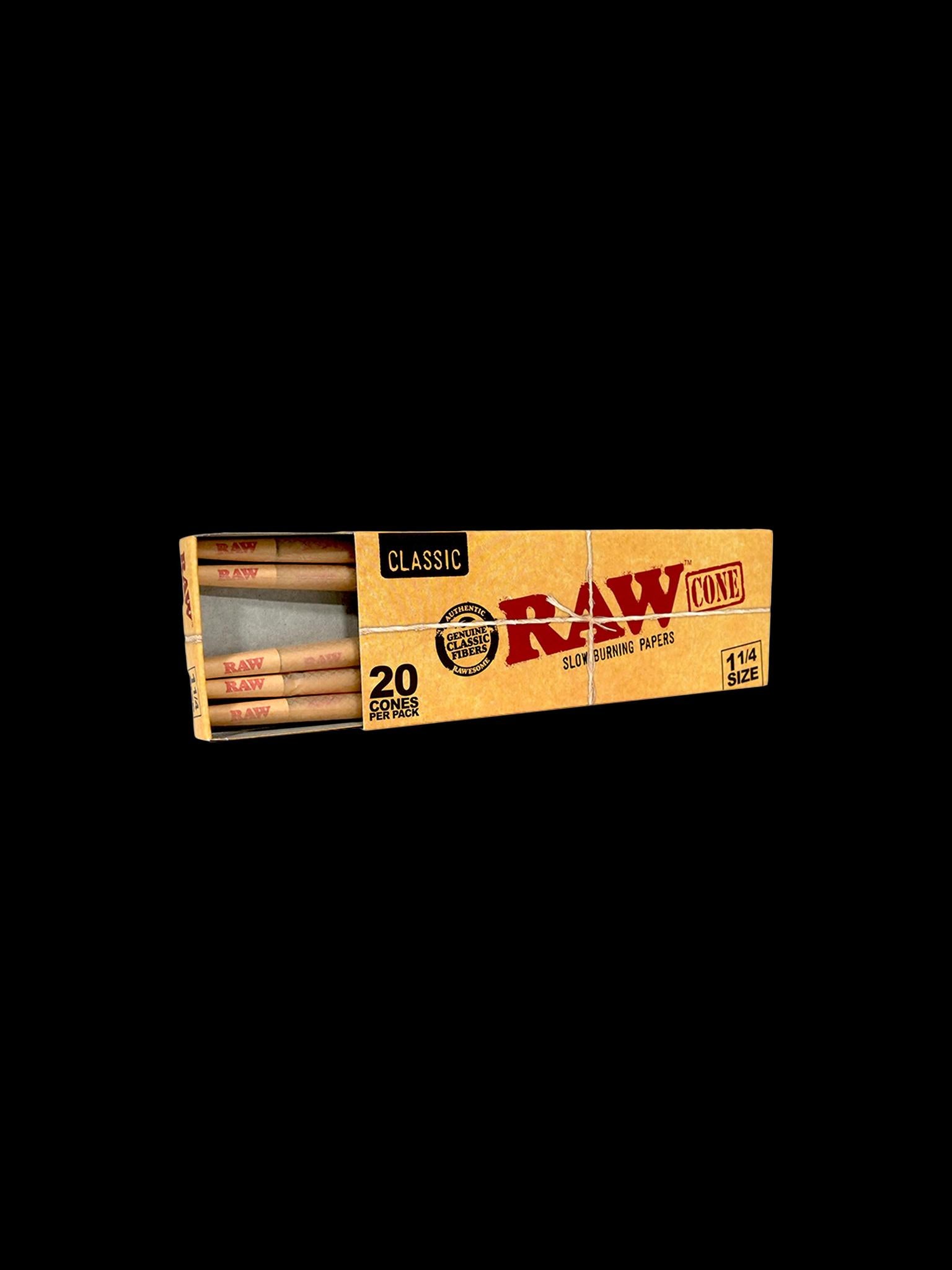 Raw Cone Classic 1.25 20pk
