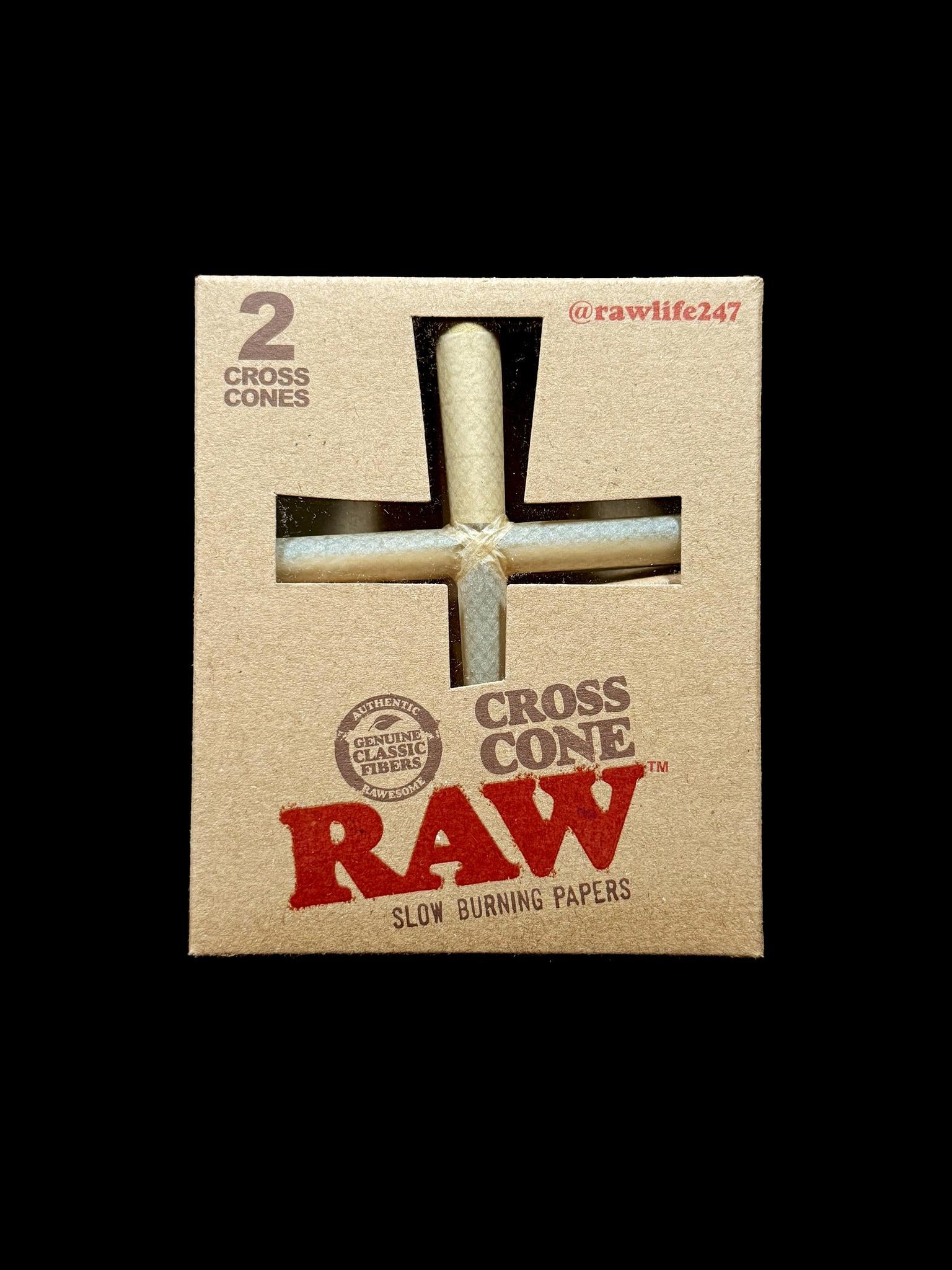 Raw Papers Cross Cones Classic