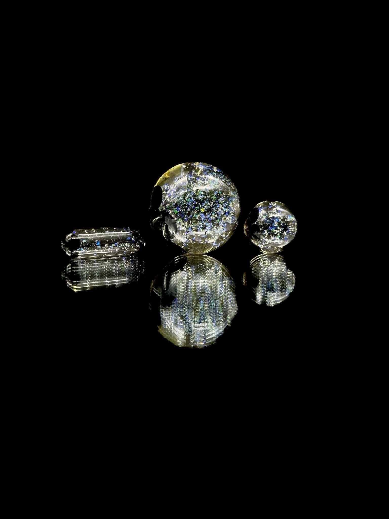 Indo Glass Uv Cropal Slurper Set