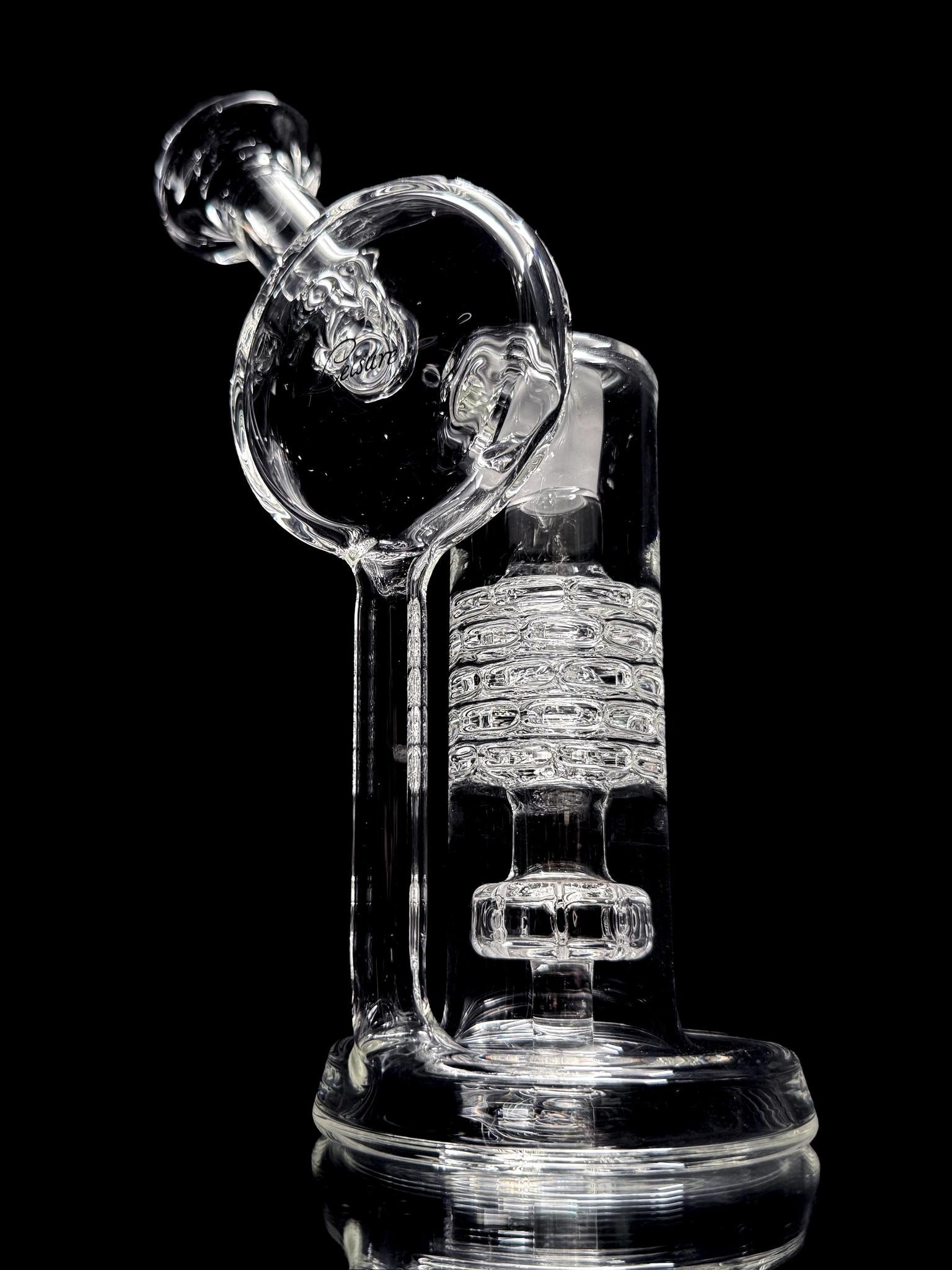 Leisure Glass 14mm Brickstack Disk Recycler
