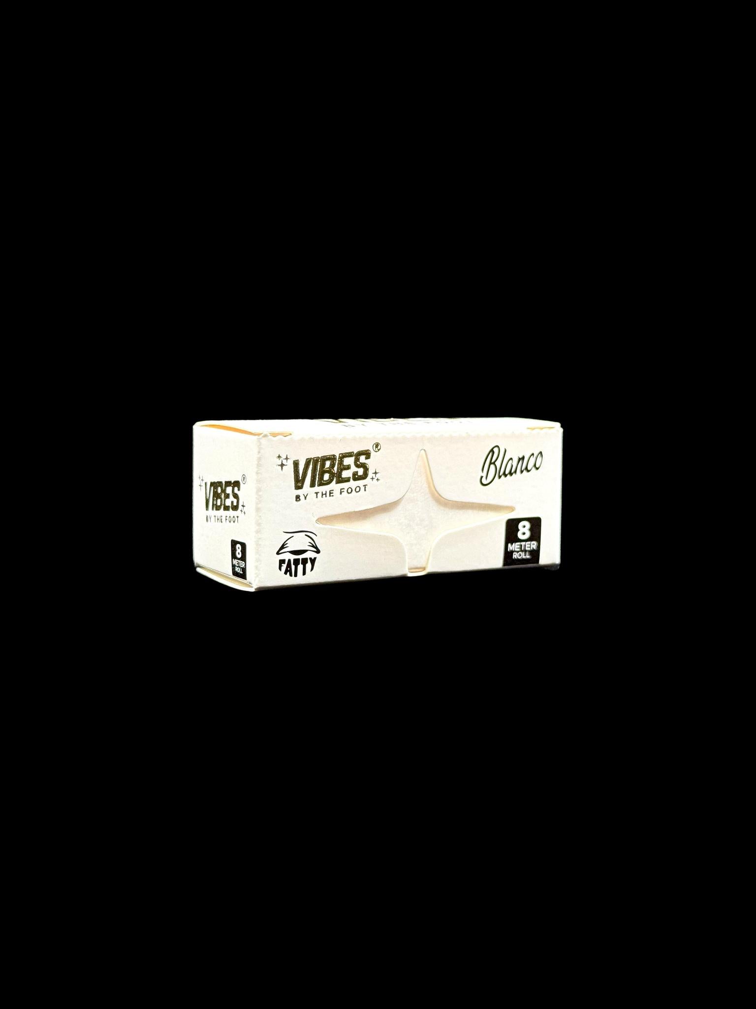 Vibes Papers Blanco Fatty 8 Meter Roll