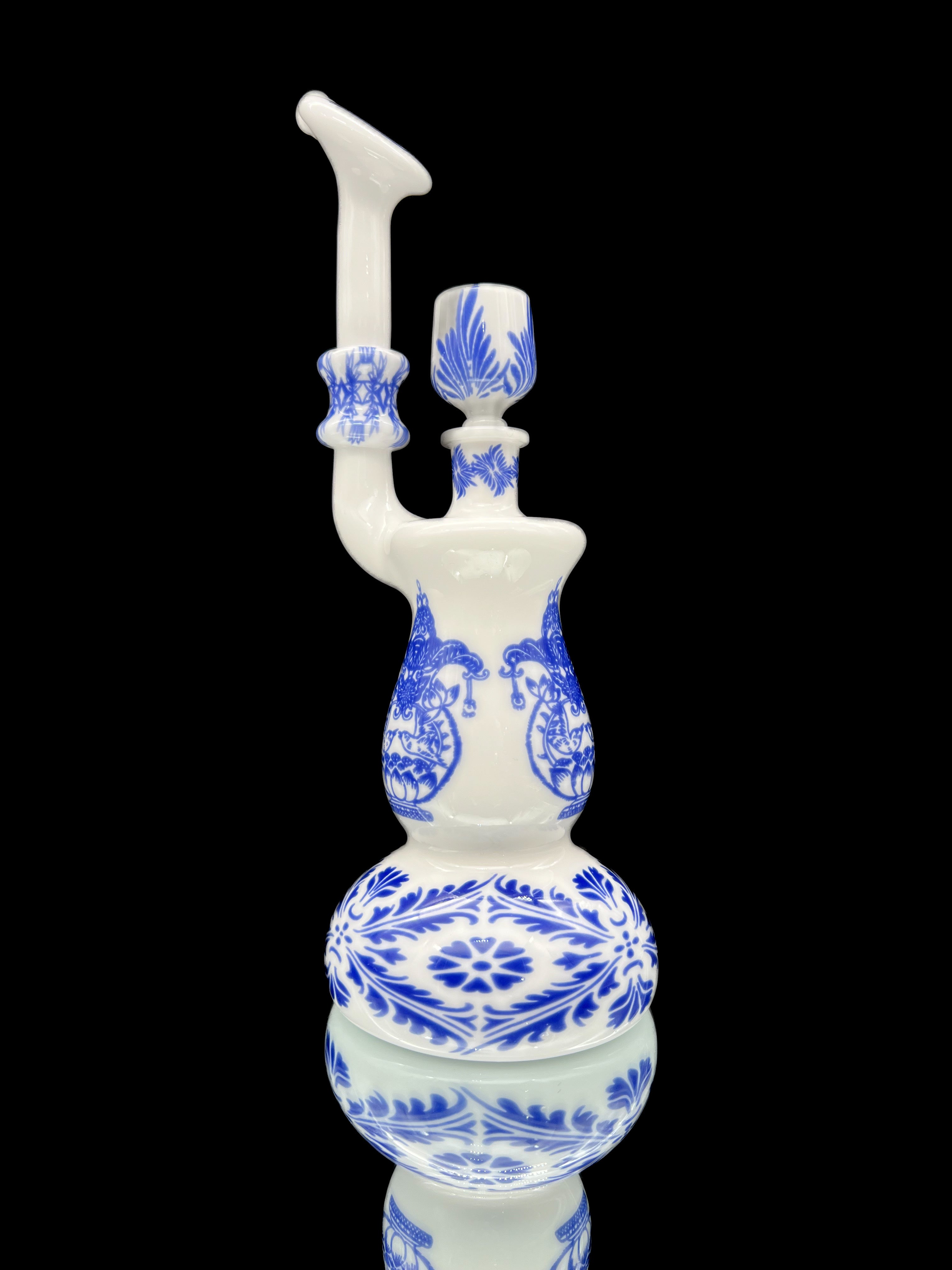 Kurt B Chinoiserie Flower Vase