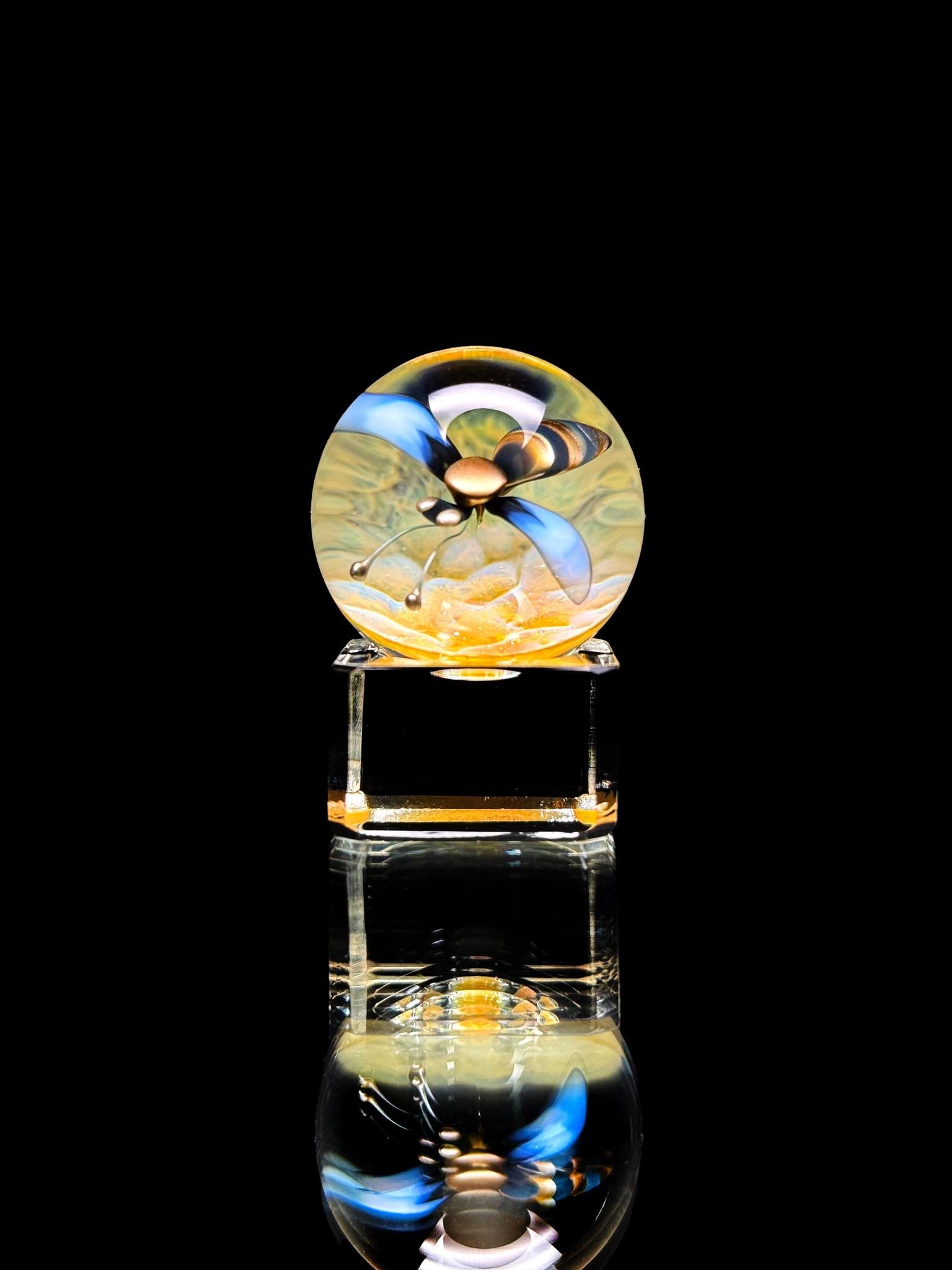 Florin Glass Bee Marble