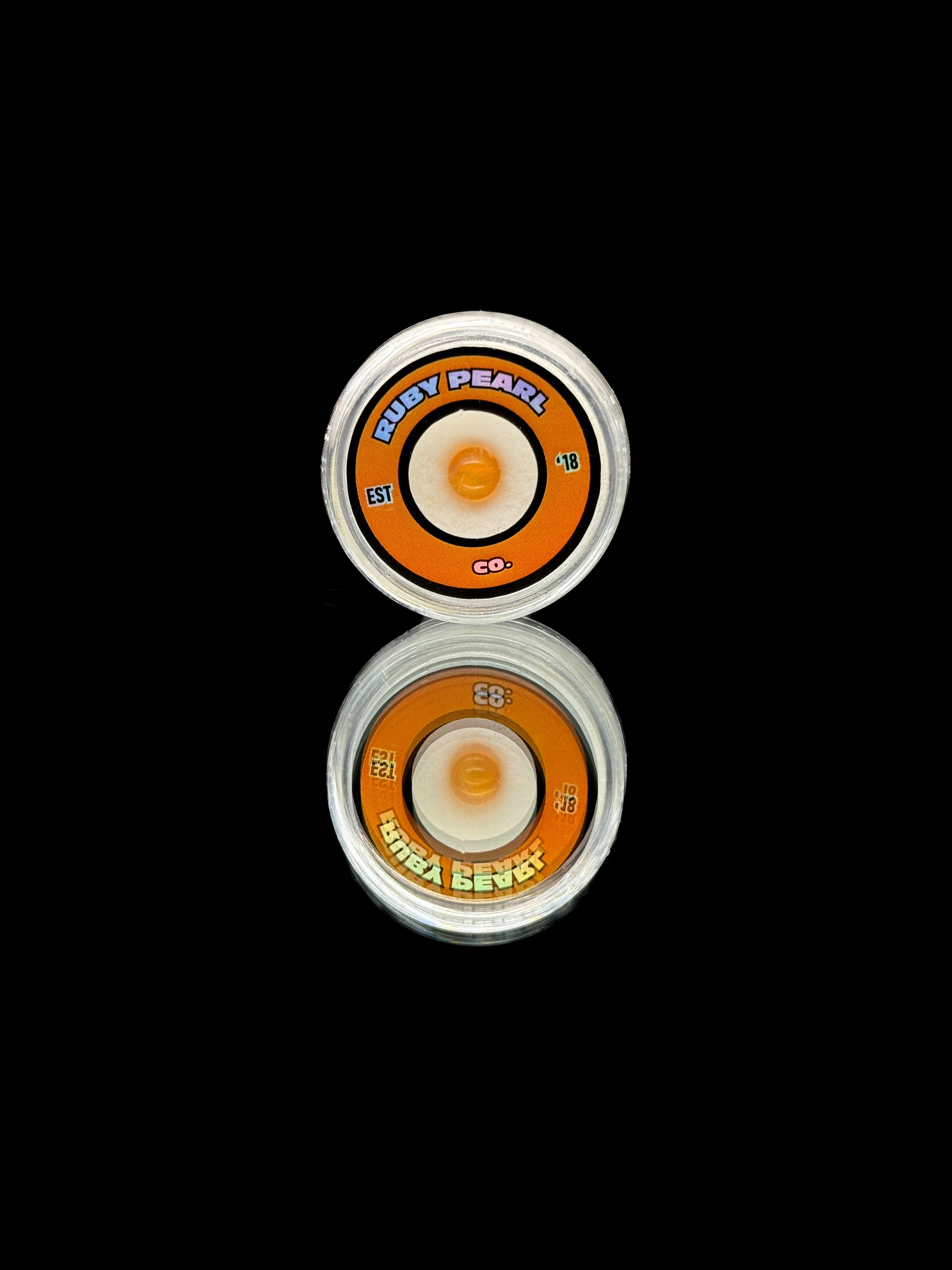 Ruby Pearl Co 5mm Orange Opal Terp Pearl