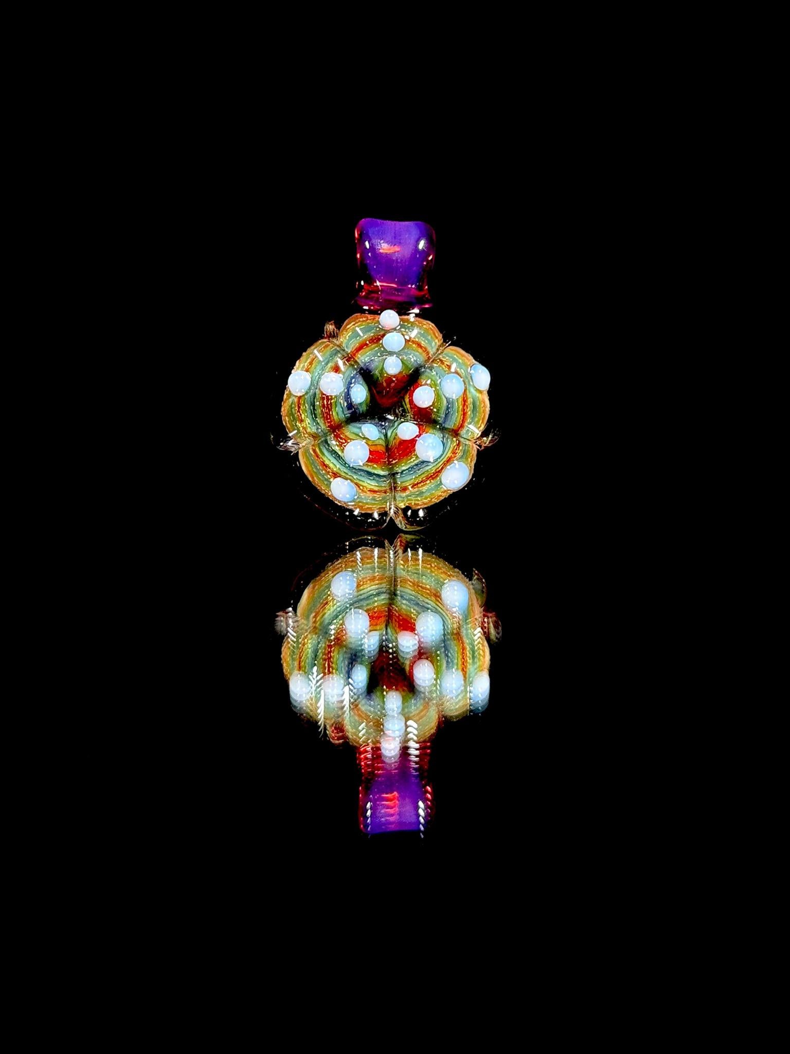 Darby Rainbow Peyote Pendant