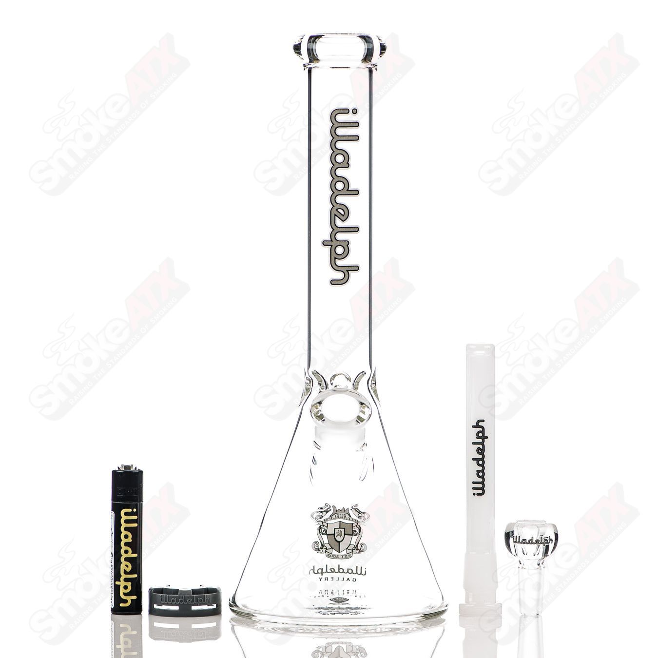 12" 5mm (Gray) Mini Beaker Illadelph