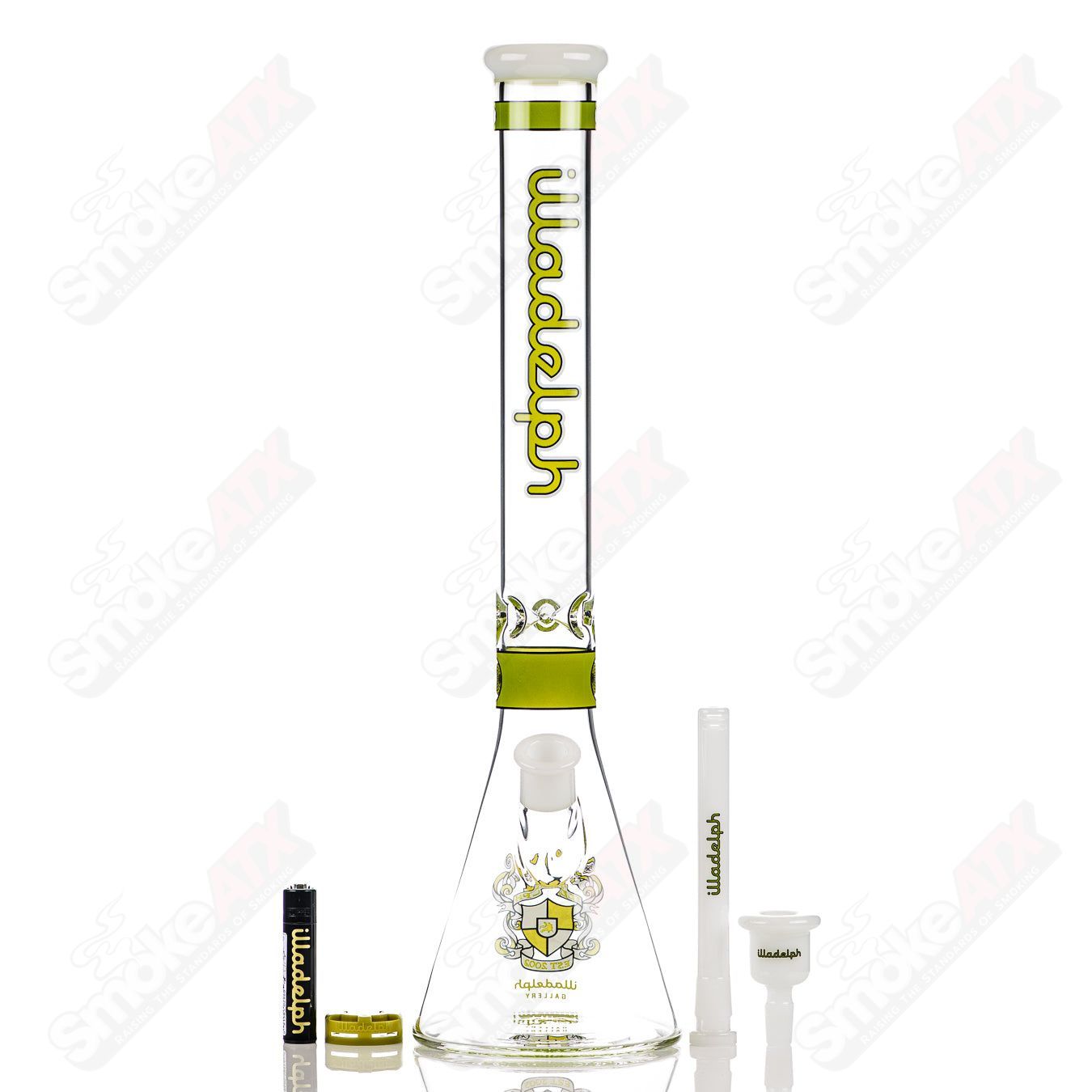 19" (Lime) Signature Series Medium Beaker Illadelph
