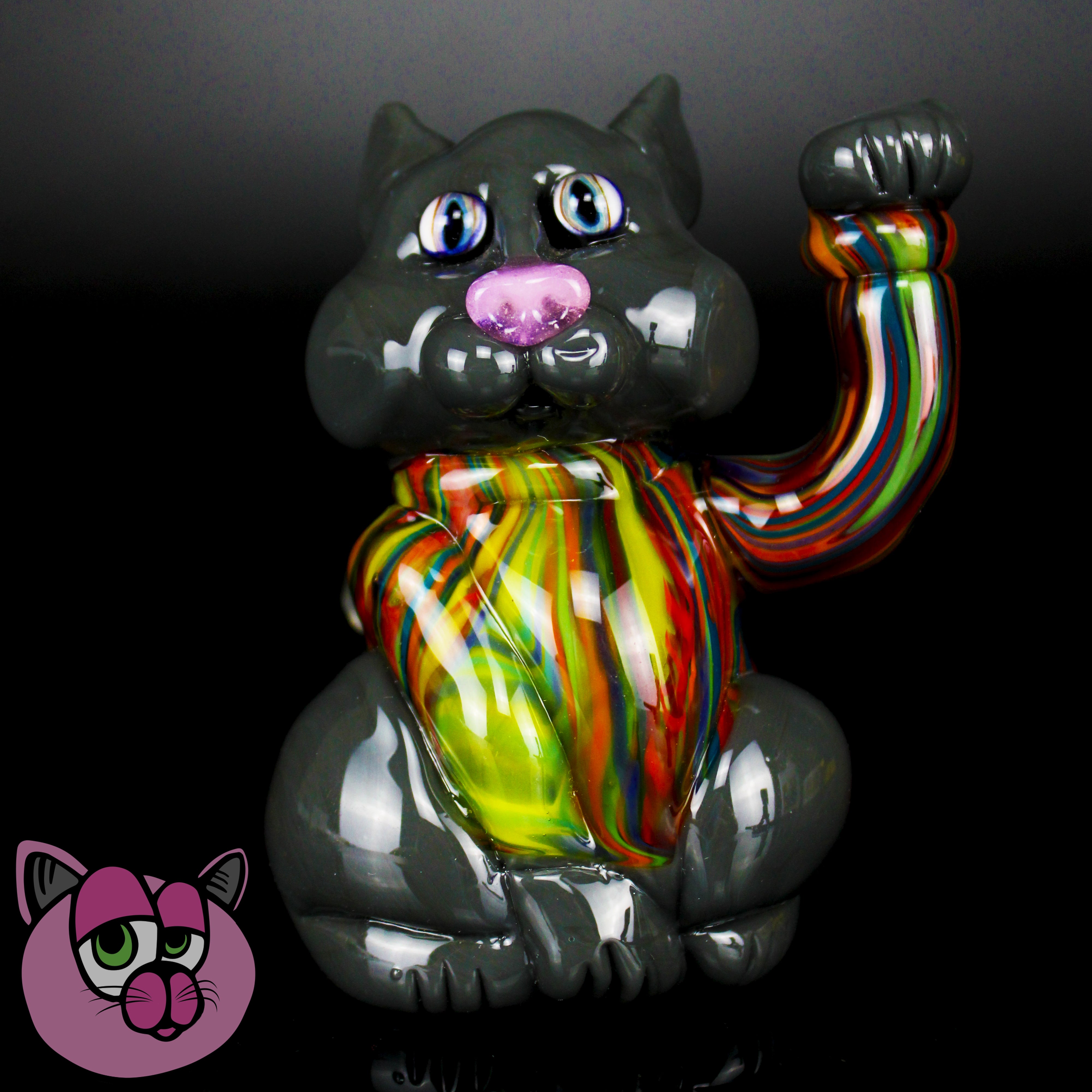 Freeek Glass x Trip A Maneki-Neko Coogi Cat