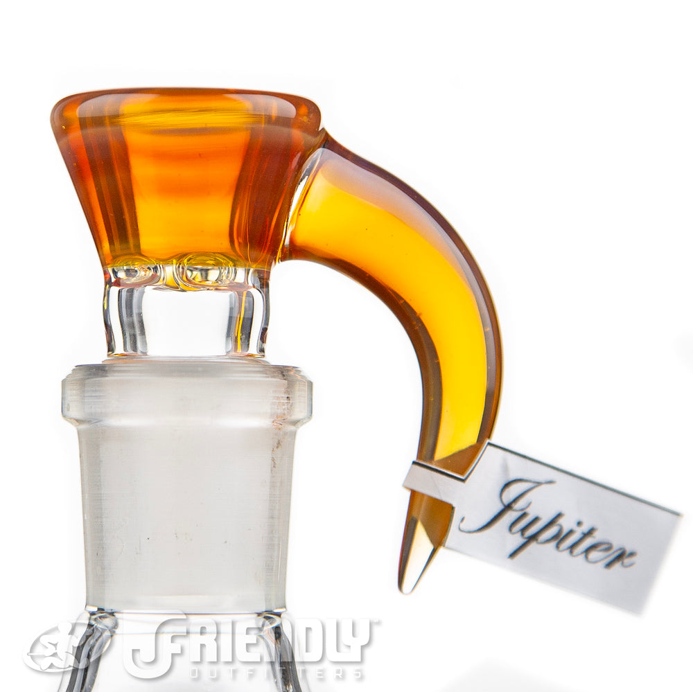Sovereignty Glass 18mm 4 Hole Slide w/Full Jupiter Accents