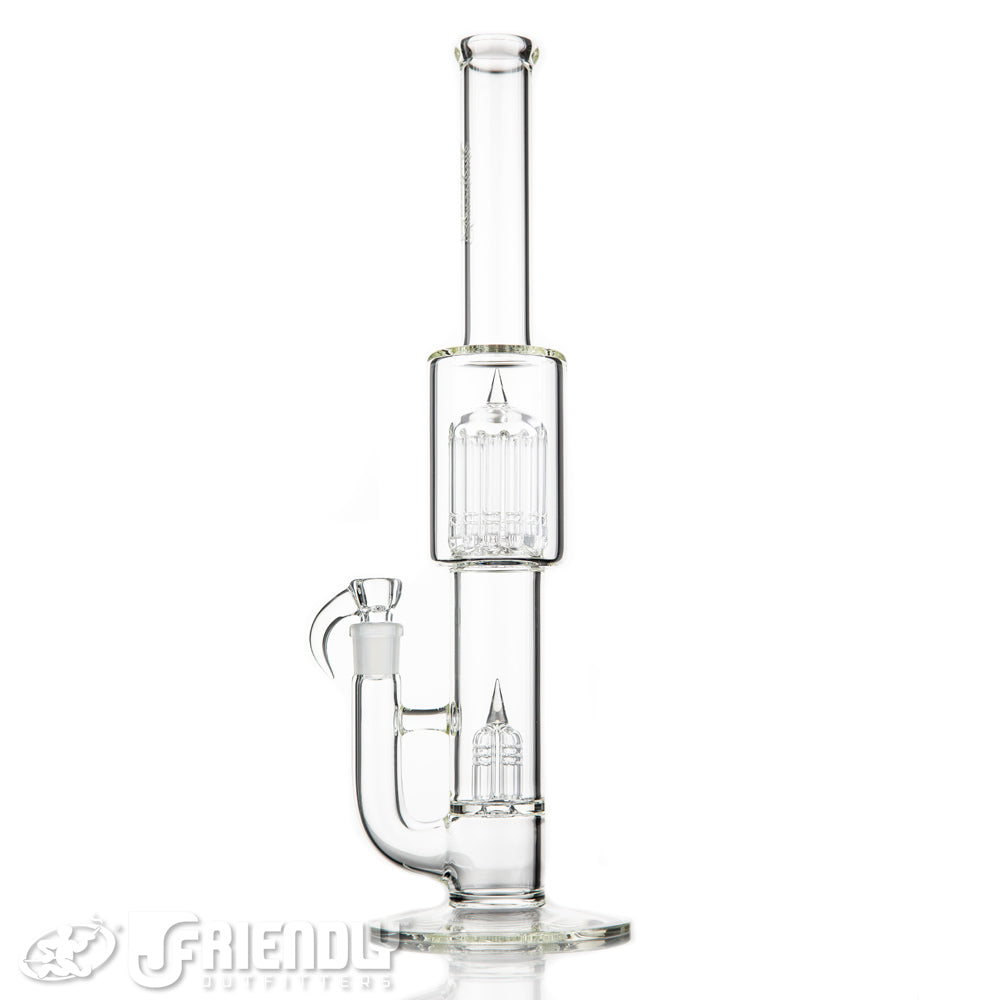 Sovereignty Glass Inverted 4 to Gridded 12 Arm w/38mm Neck