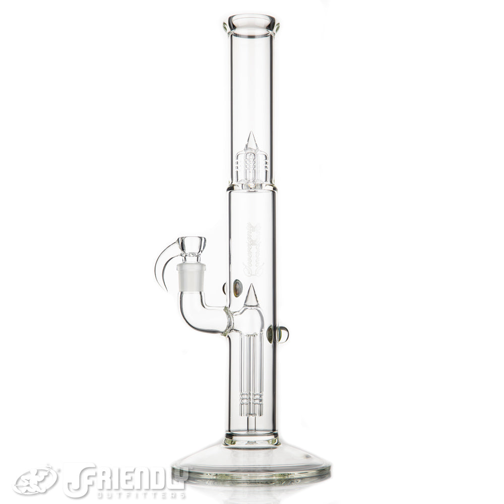 Sovereignty Glass Bishop Fixed 4 Arm Gridded w/MIllies