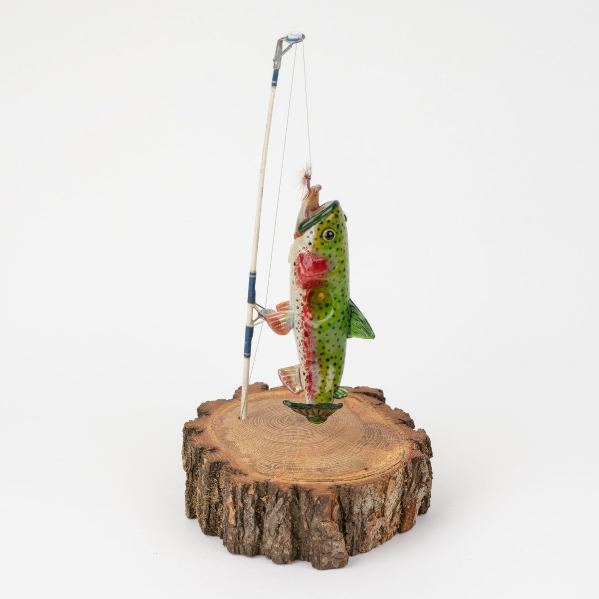 Trapper Studio Hooked Rainbow Trout Dry Pipe