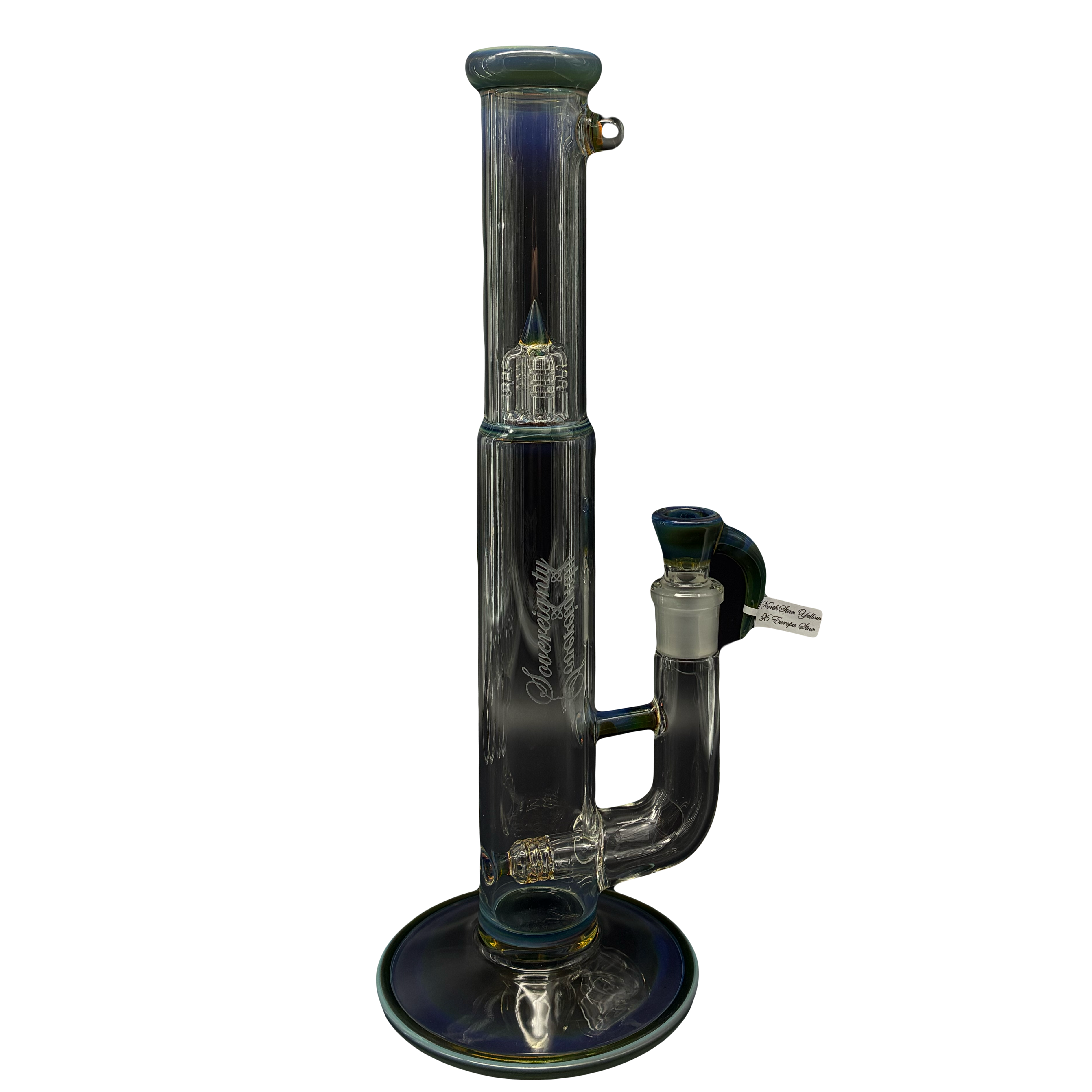 Sovereignty Glass - Shorty4 {Pawn} (Stemline) 16mm 3 Cut 360