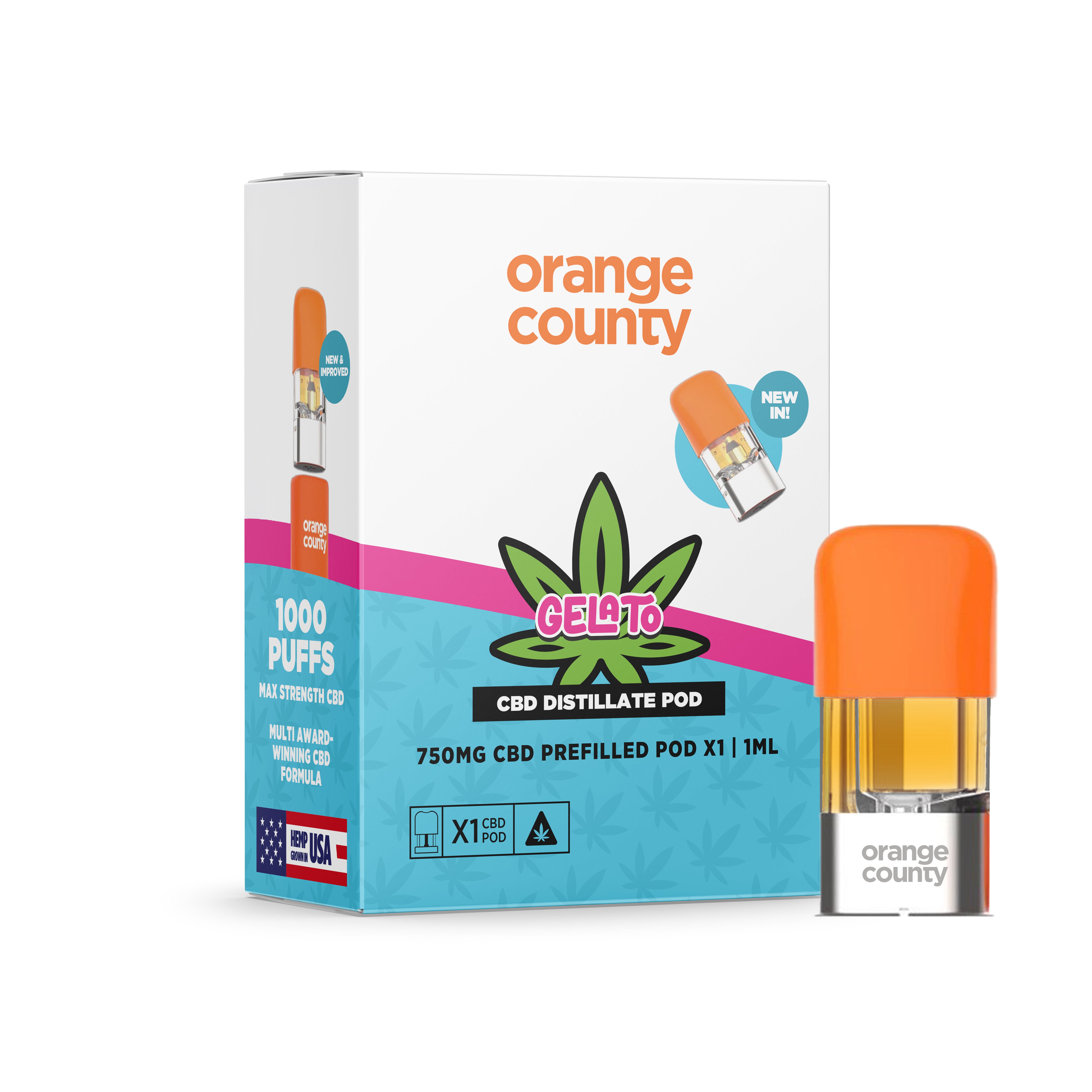 Gelato OG 1ml Replacement Pod - (750mg)