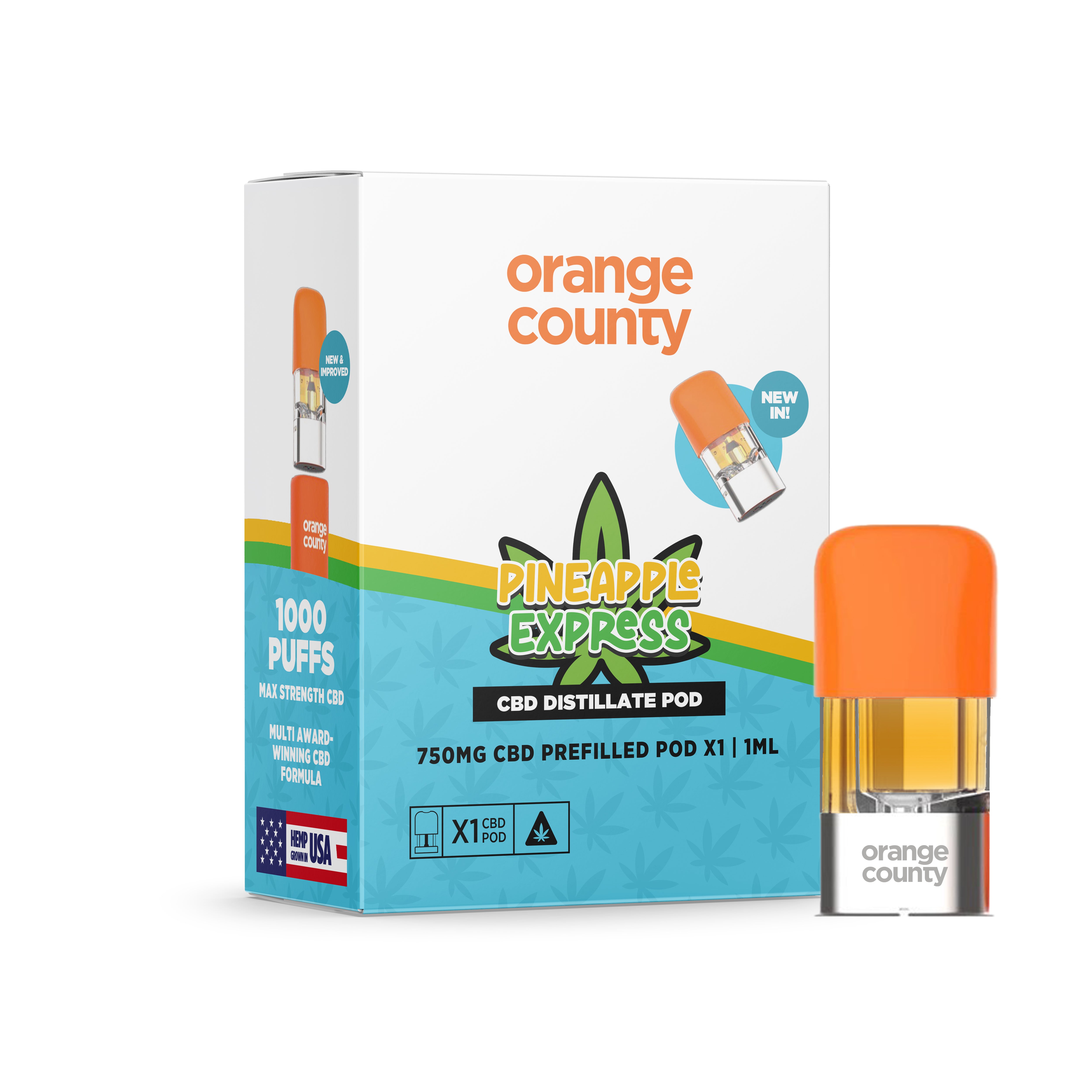 Pineapple Express OG 1ml Replacement Pod - (750mg)