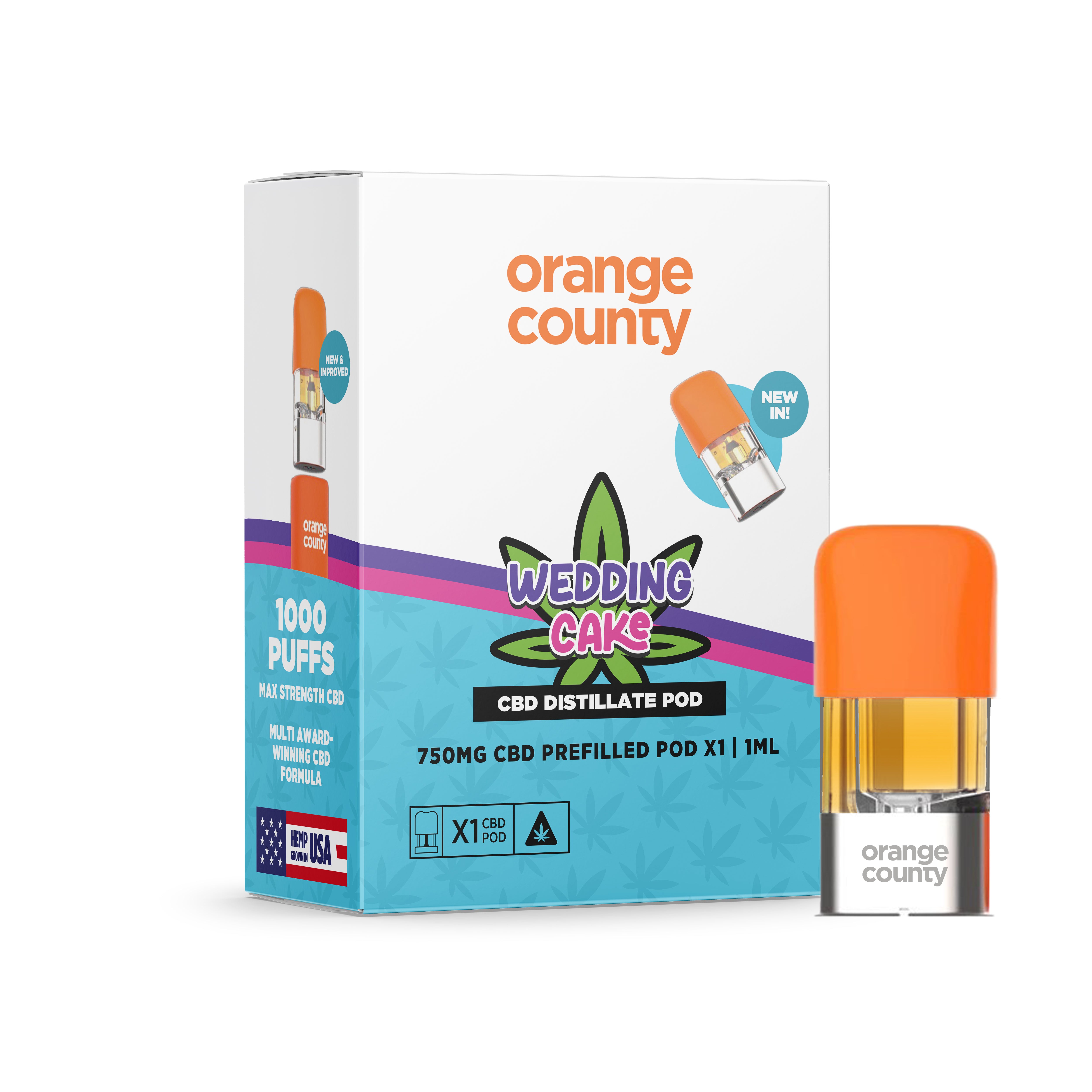 Wedding Cake OG 1ml Replacement Pod - (750mg)