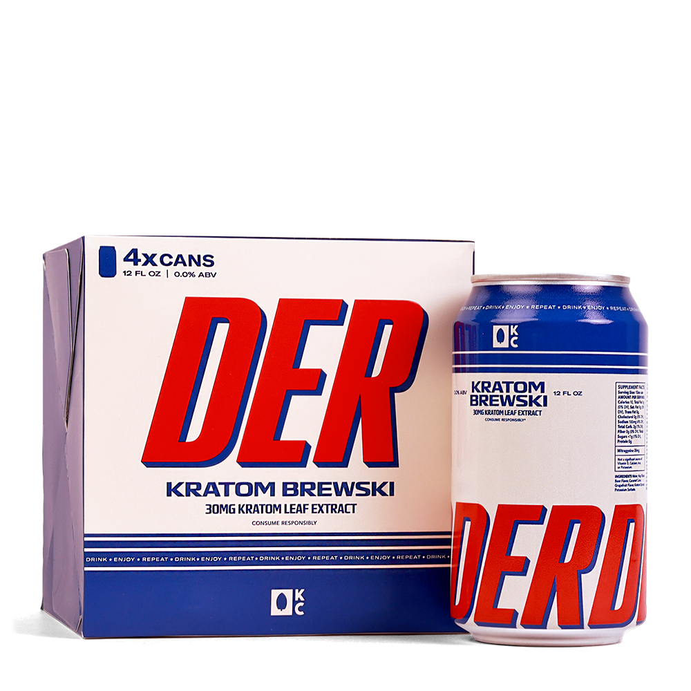 DER 30mg Kratom Brewski - 4 Pack