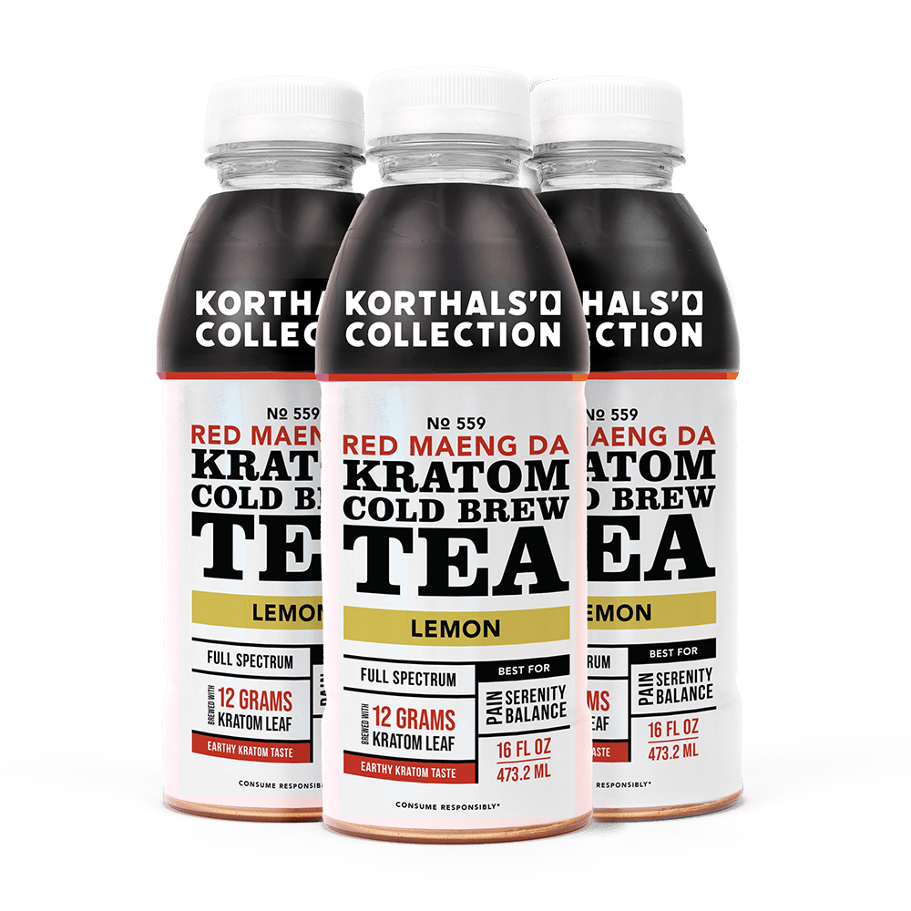 Korthal's Collection No. 559 Cold Brew Tea Red Maeng Da, 3 Pack