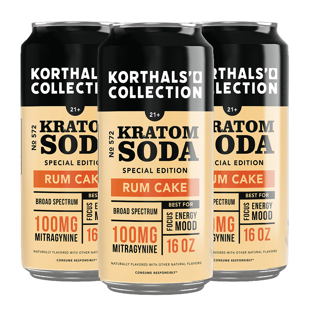 Korthal's Collection No. 572 Rum Cake Soda - Special Edition 4 Pack