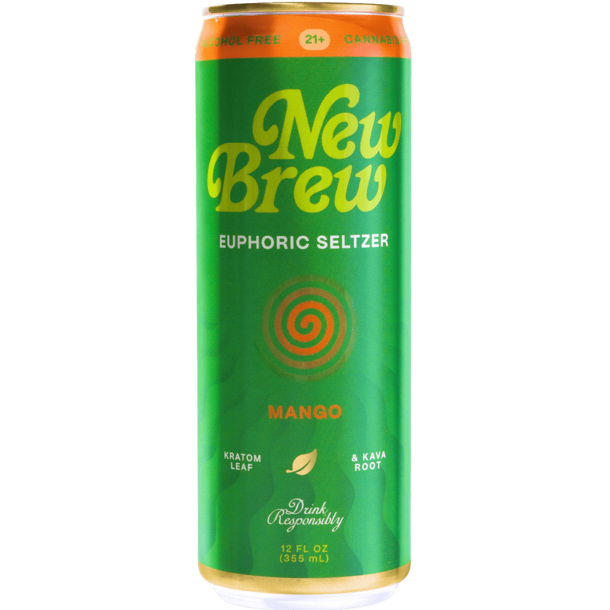 New Brew, Mango, 12 Pack