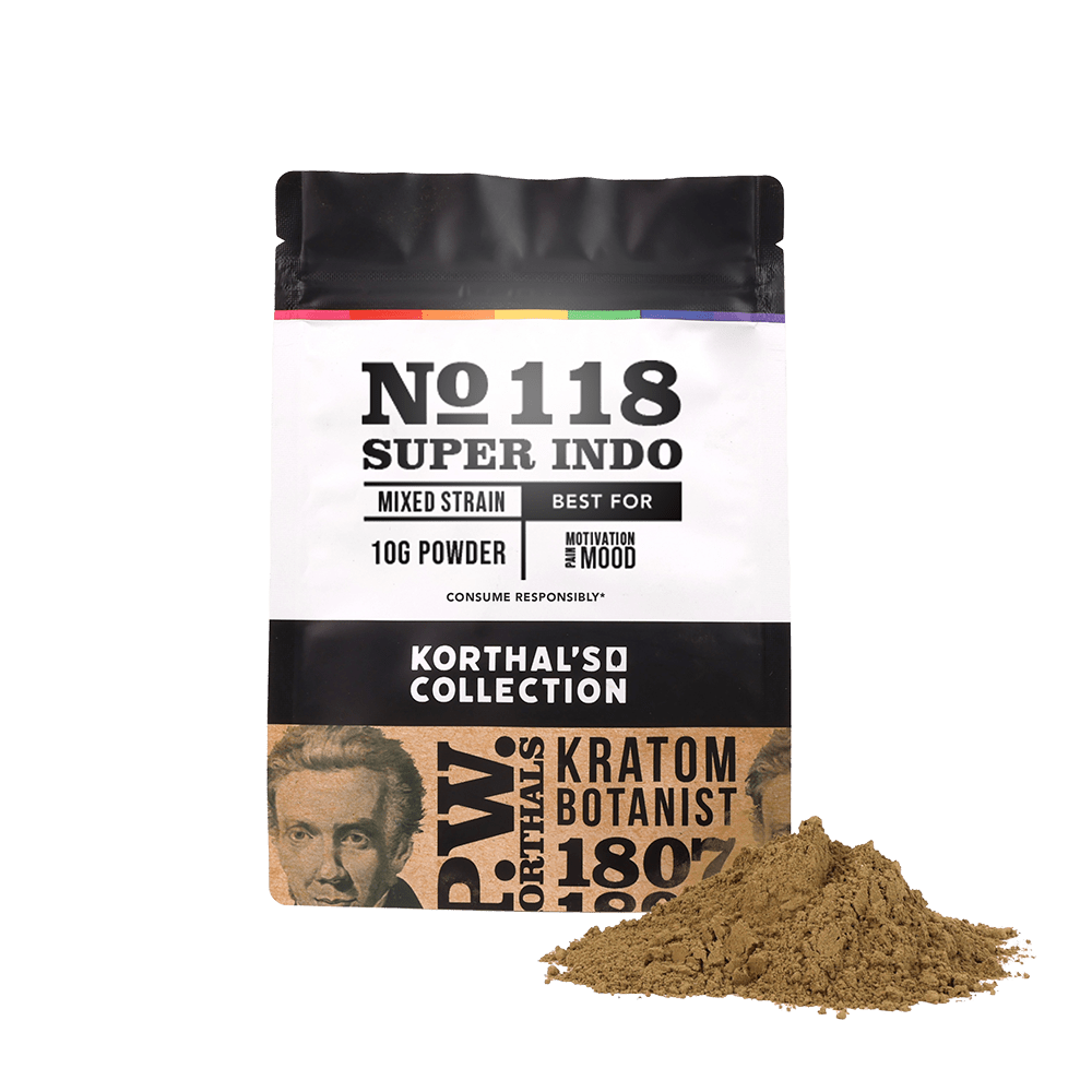 No 118 Super Indo Kratom Powder