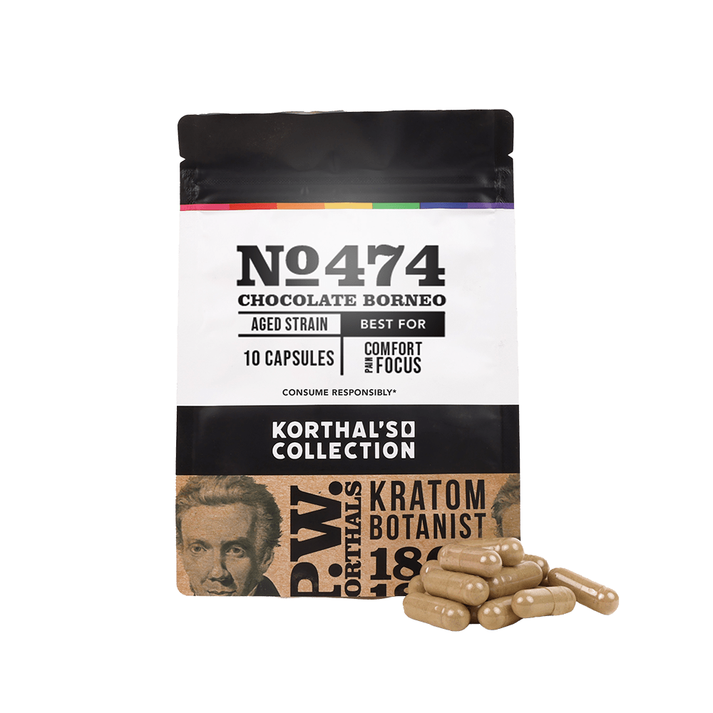 No 474 Chocolate Borneo Kratom Capsules