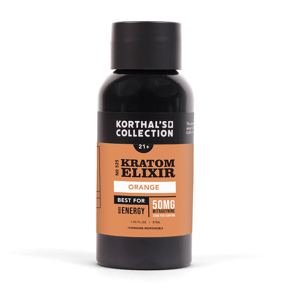 No. 525 Kratom Orange Elixir 50mg