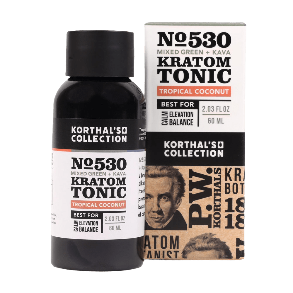No. 530 Mixed Green Kratom & Kava Tonic