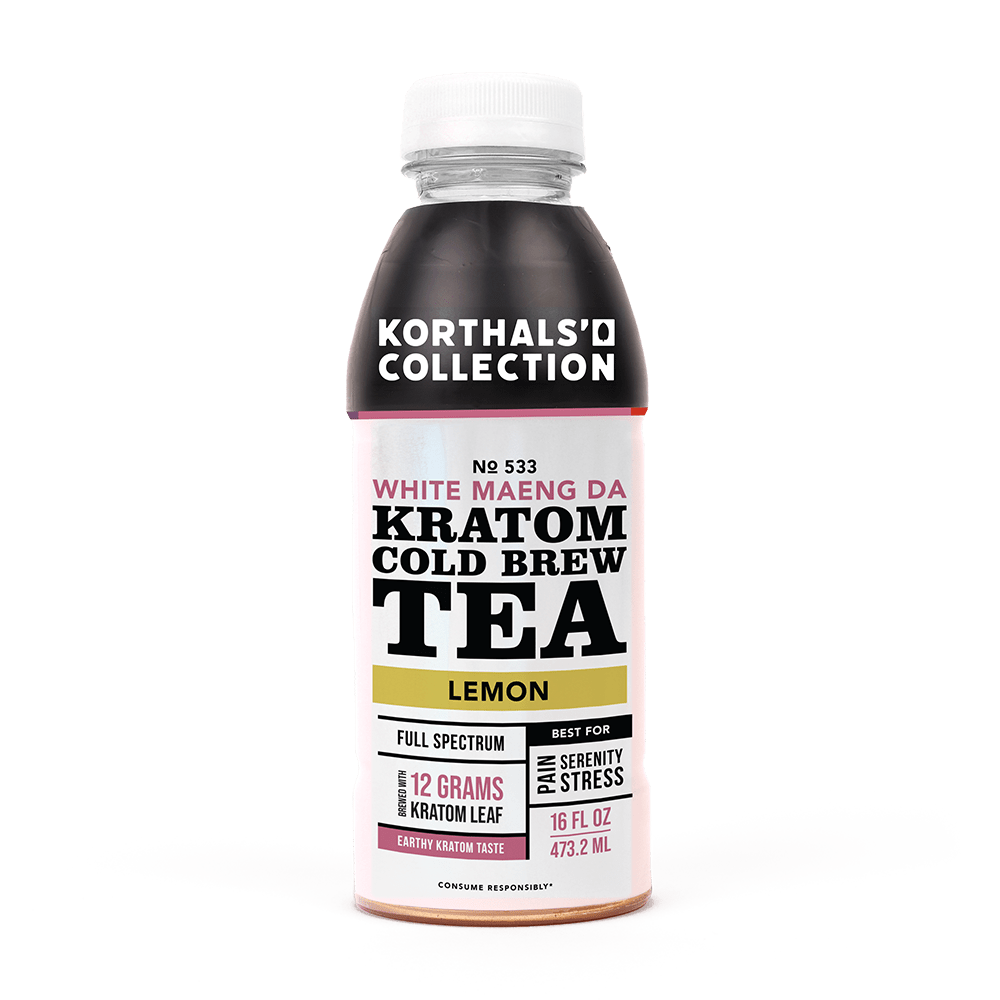 No 533 Kratom Cold Brew Tea White Maeng Da