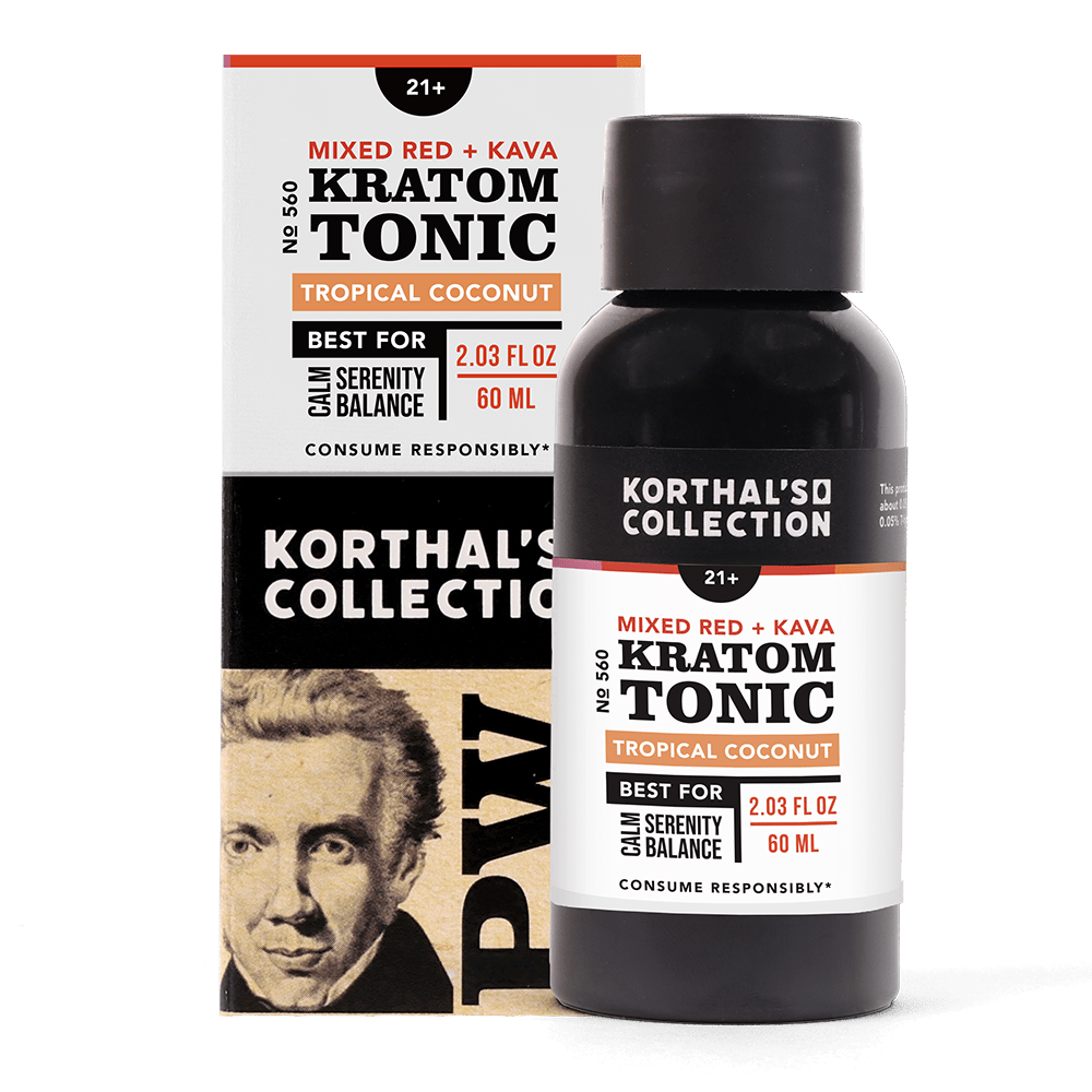 No. 560 Mixed Red Kratom & Kava Tonic