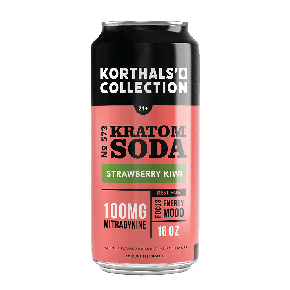 No. 573 Strawberry Kiwi 100mg Kratom Soda (Single Can) - Special Edition